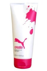 Puma Create Women Shower Gel 200ml cena un informācija | Parfimēta sieviešu kosmētika | 220.lv