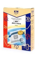 K&M KM-A24.1, 5 шт. цена и информация | Аксессуары для пылесосов | 220.lv