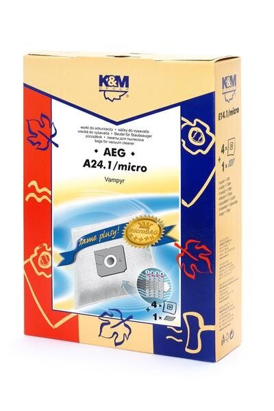 K&M KM-A24.1, 5 gab. cena un informācija | Putekļu sūcēju piederumi | 220.lv