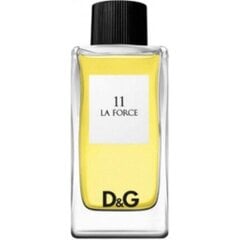 Туалетная вода в Dolce & Gabbana 11 La Force EDT для женщин/мужчин, 100 мл цена и информация | Женские духи | 220.lv