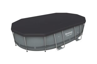 Накрытие для бассейна Bestway Power Steel Oval 418x230 см цена и информация | Аксессуары для бассейнов | 220.lv