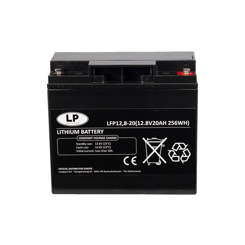 Akumulators Landport LFP MV12-20, 240Wh/20Ah 120 A EN 12V цена и информация | Moto akumulatori | 220.lv
