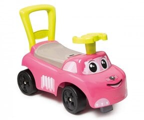 Stumjamā mašīna - stumējs bērniem Smoby Auto Pink Ride-on, 10+ mēn. цена и информация | Игрушки для малышей | 220.lv