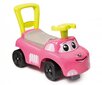 Stumjamā mašīna - stumējs bērniem Smoby Auto Pink Ride-on, 10+ mēn. цена и информация | Rotaļlietas zīdaiņiem | 220.lv