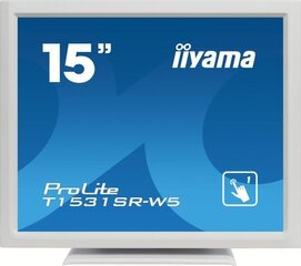 Iiyama T1531SR-W5, 15" цена и информация | Мониторы | 220.lv