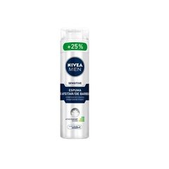 Skūšanās putas Nivea Men Sensitive 250 ml cena un informācija | Skūšanās piederumi, kosmētika | 220.lv