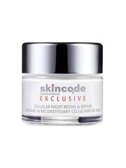 Nakts sejas krēms ar peptīdiem Skincode Exclusive Cellular 50 ml cena un informācija | Sejas krēmi | 220.lv