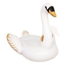 Надувной плот Bestway Luxury Swan, 169 x 169 см цена и информация | Надувные и пляжные товары | 220.lv