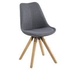 Комплект из 2-х стульев Dima G, серый цена и информация | Стулья для кухни и столовой | 220.lv