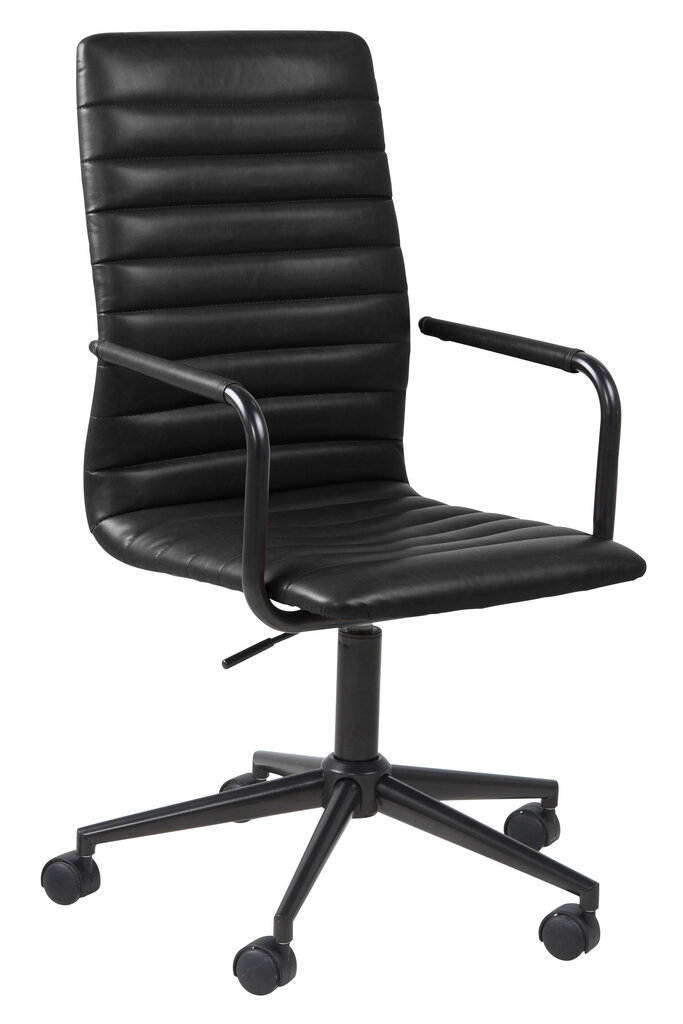 Biroja krēsls Winslow, melns cena un informācija | Biroja krēsli | 220.lv