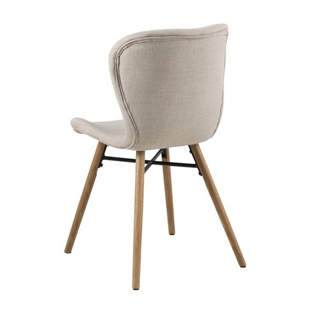 2 krēslu komplekts Batilda A1, smilts/ozola krāsas cena un informācija | Virtuves un ēdamistabas krēsli | 220.lv