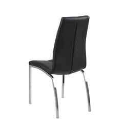 Комплект из 4-х стульев Asama, черный/серый цена и информация | Стулья для кухни и столовой | 220.lv