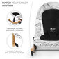 Šūpuļkrēsls Kinderkraft Finio, (0-18 kg), black/white цена и информация | Bērnu šūpuļkrēsliņi | 220.lv