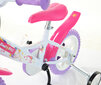 Velosipēds bērniem Bimbo Bike 12", balts/violets цена и информация | Velosipēdi | 220.lv