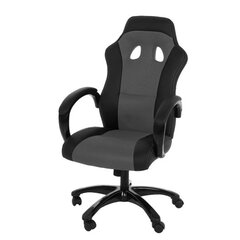 Игровой стул Race, серый/черный цена и информация | Офисные кресла | 220.lv