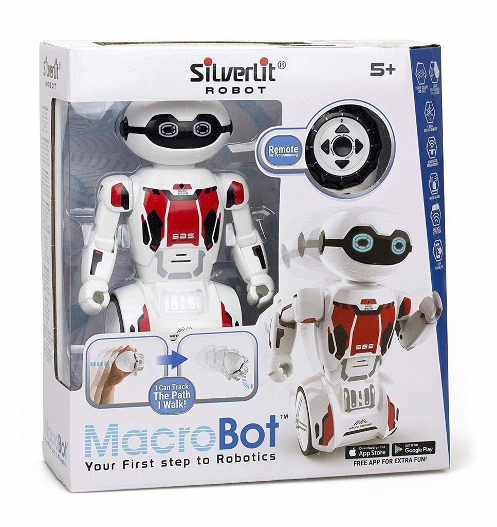Interaktīvs robots Silverlit Macro Robot цена и информация | Rotaļlietas zēniem | 220.lv