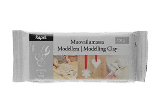 Modelēšanas māls Kape Hobby 500 g, balts kaina ir informacija | Modelēšanas un zīmēšanas piederumi | 220.lv