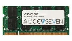 V7 DDR2 SODIMM 2GB 667MHz CL5 (V753002GBS) cena un informācija | Operatīvā atmiņa (RAM) | 220.lv