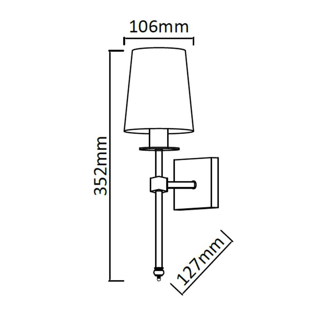 Light Prestige sienas lampa Casoli цена и информация | Sienas lampas | 220.lv