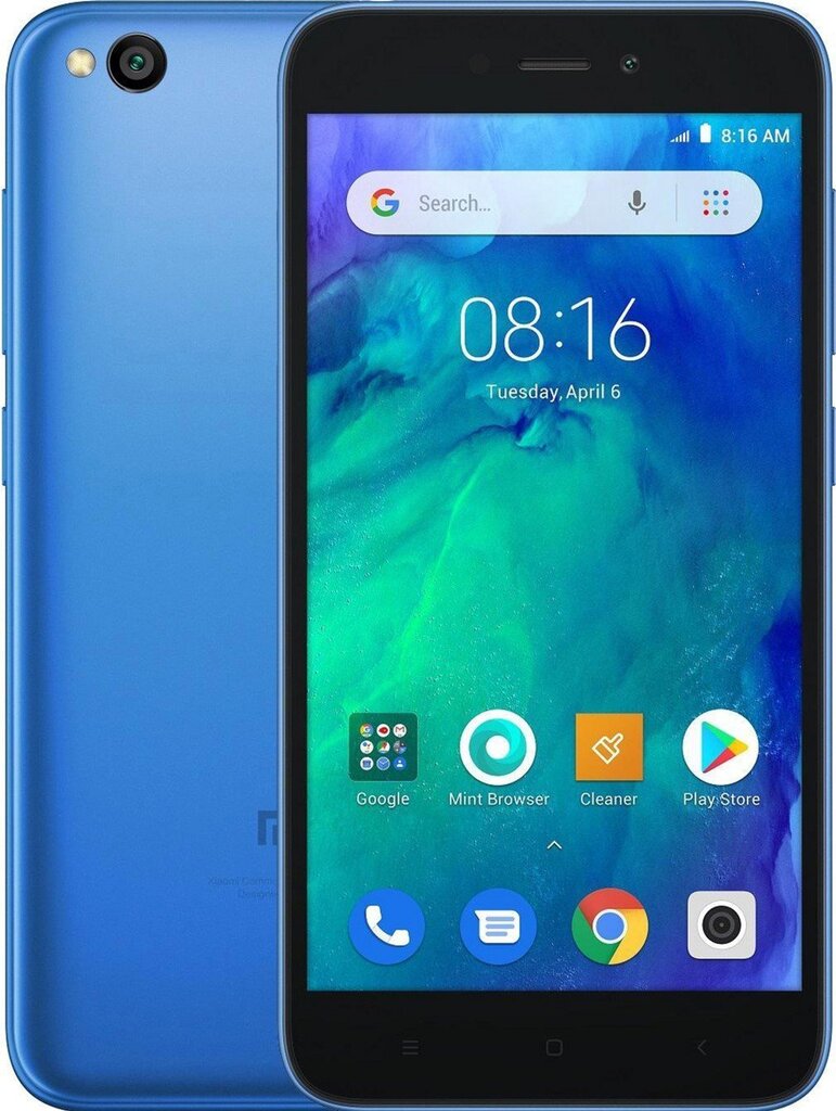 Xiaomi Redmi GO Blue цена и информация | Mobilie telefoni | 220.lv