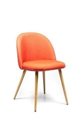 Комплект из 4-х стульев VK-09, красный/коричневый цена и информация | Стулья для кухни и столовой | 220.lv
