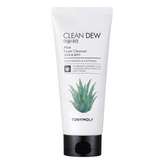 Sejas mazgāšanas līdzeklis ar alveju Tony Moly Clean Dew 180 ml cena un informācija | Sejas ādas kopšana | 220.lv