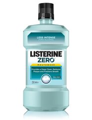 Жидкость для полоскания полости рта Listerine Zero Mild Mint 250 мл цена и информация | Зубные щетки, пасты | 220.lv