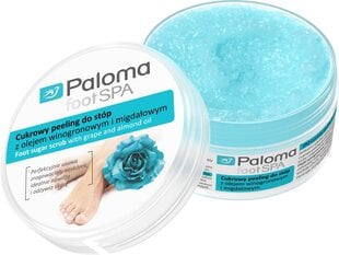 Pēdu cukura pīlings ar vīnogu un mandeļu ekstraktu Paloma Foot Spa Sugar 125 ml cena un informācija | Ķermeņa skrubji | 220.lv