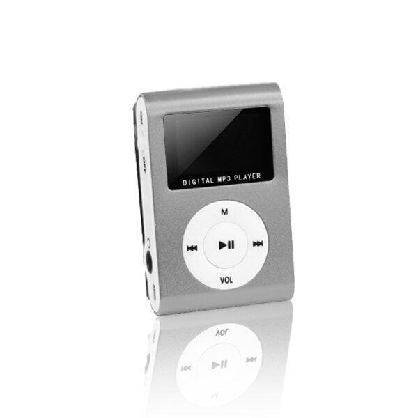 Setty Metal Clip MP3, Pelēks cena | 220.lv