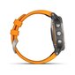 Garmin fēnix® 5 Plus Sapphire Titanium/Ember Orange cena un informācija | Viedpulksteņi (smartwatch) | 220.lv