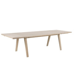 Стол A-Line, 200x95 см, цвет дуба цена и информация | Кухонные и обеденные столы | 220.lv