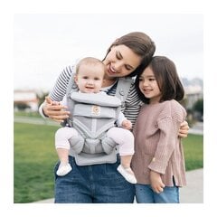 ERGOBABY рюкзак-переноска Omni 360 Cool Air Mesh Pearl Grey  цена и информация | Слинги, эргорюкзаки | 220.lv