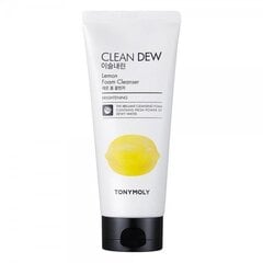 Atsvaidzinošs sejas tīrīšanas līdzeklis ar citronu Tony Moly Clean Dew, 180 ml cena un informācija | Sejas ādas kopšana | 220.lv