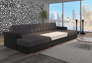 Универсальный мягкий угловой диван Vento, светло-серый / белый цена и информация | Угловые диваны | 220.lv