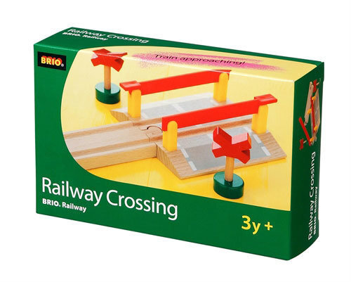 Dzelzceļa pārbrauktuve Brio Railway, 33388004 cena un informācija | Rotaļlietas zēniem | 220.lv