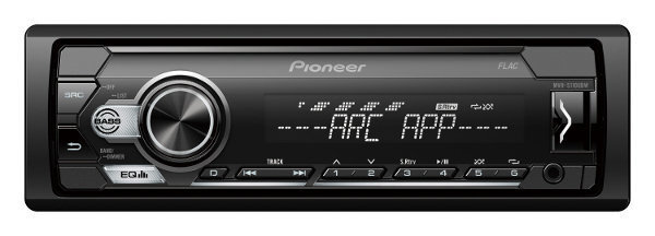 Pioneer, MVH-S110UBW RDS magnetola ar USB цена и информация | Auto magnetolas, multimedija | 220.lv