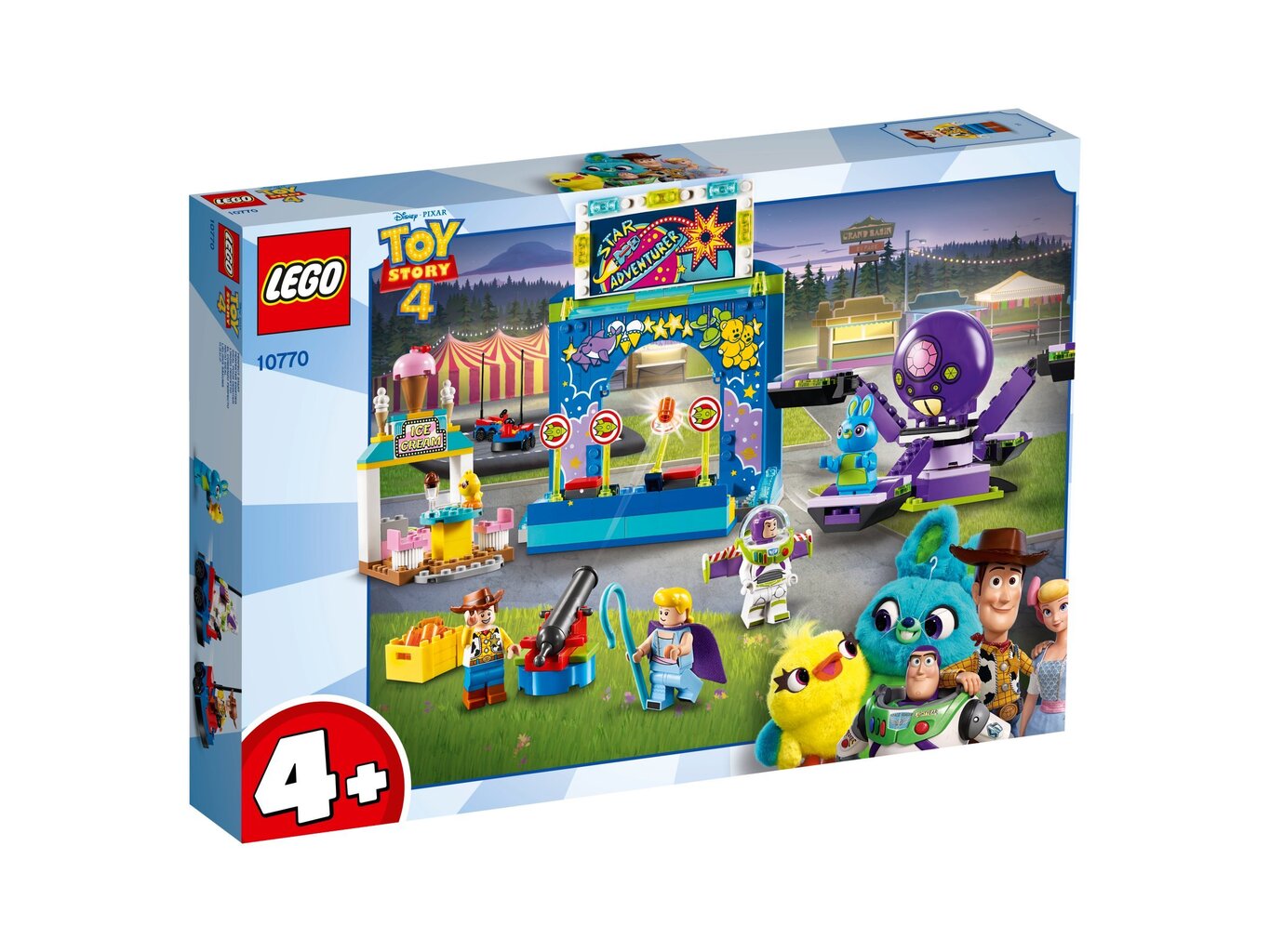 10770 LEGO® | Disney Bazs un Vudijs tirdziņā! cena un informācija | Konstruktori | 220.lv