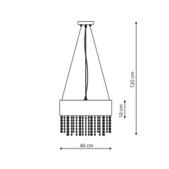 Light Prestige подвесной светильник Madryt цена и информация | Люстры | 220.lv