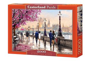 Пазл Castorland Puzzle Along the River, 2000 д. цена и информация | Пазлы | 220.lv