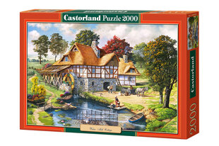 Castorland puzle Water Mill Cottage, 2000 detaļu cena un informācija | Puzles, 3D puzles | 220.lv