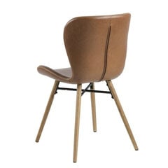 Комплект из 2-двух стульев Batilda, коричневый цена и информация | Стулья для кухни и столовой | 220.lv