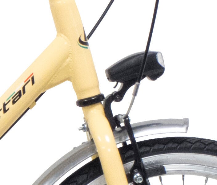 Saliekams velosipēds Bottari Roma 20", dzeltens cena un informācija | Velosipēdi | 220.lv