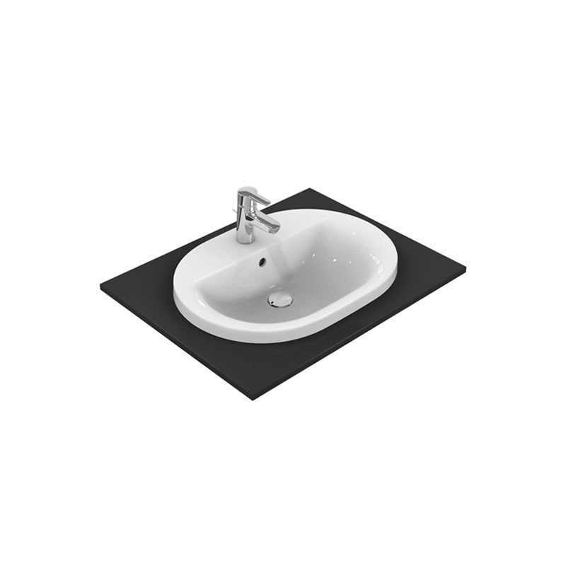 Padziļinājuma izlietne Ideal Standard Connect Oval 55x43 cm, balta. E503901 цена и информация | Izlietnes | 220.lv