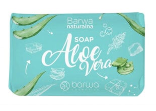 Mitrinošas ziepes sejai un rokām ar alvejas ekstraktu Barwa Naturalna Soap Aloe Vera 100 g цена и информация | Мыло | 220.lv