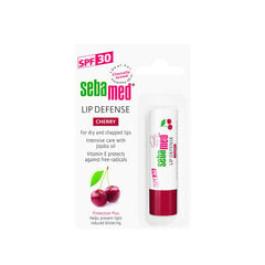 Lūpu balzams ar ķiršiem Sebamed Sensitive Skin Lip Defense SPF30 4.8 g cena un informācija | Lūpu krāsas, balzāmi, spīdumi, vazelīns | 220.lv