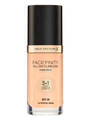 Grima pamats Max Factor Facefinity All Day Flawless 3in1, SPF20, 30 ml cena un informācija | Grima bāzes, tonālie krēmi, pūderi | 220.lv