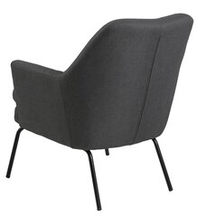 Кресло Chisa, темно-серое/черное цена и информация | Кресла в гостиную | 220.lv