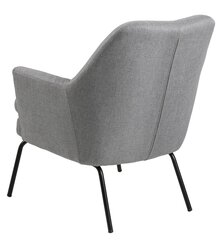 Кресло Chisa, серое/черное цена и информация | Кресла в гостиную | 220.lv
