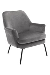 Кресло Chisa Vic, темно-серое/черное цена и информация | Кресла в гостиную | 220.lv