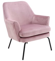Krēsls Chisa Vic, rozā/melns cena un informācija | Atpūtas krēsli | 220.lv